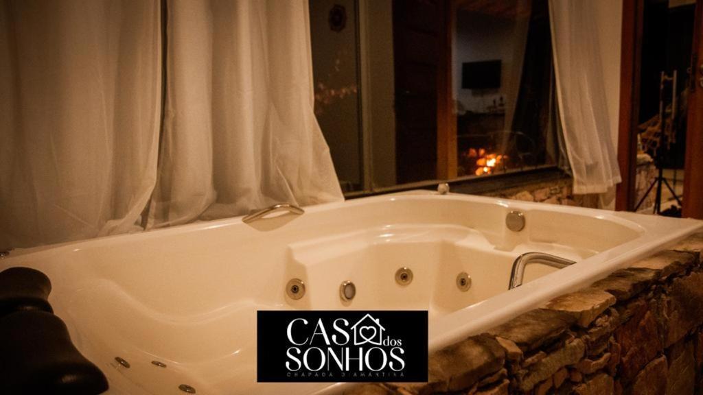 伊比科阿拉Casa Dos Sonhos别墅 外观 照片